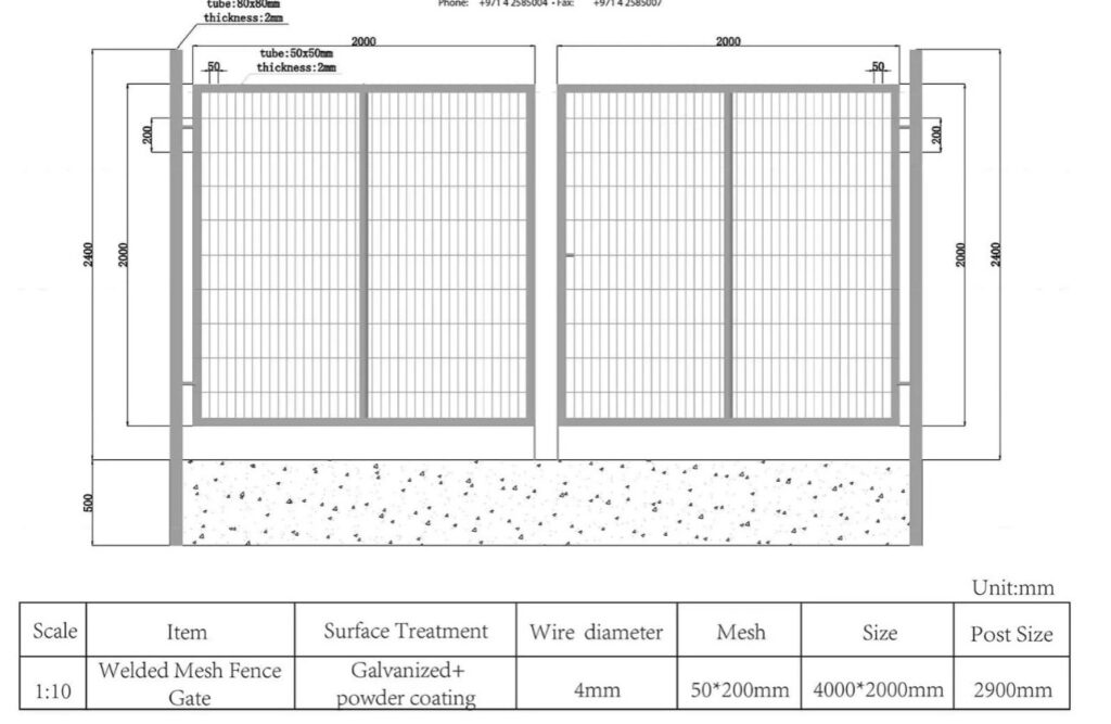 WELDED MESH GATE - Image 8