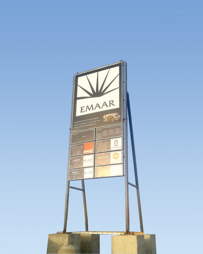 Steel Structure/construction Signboard - Image 2