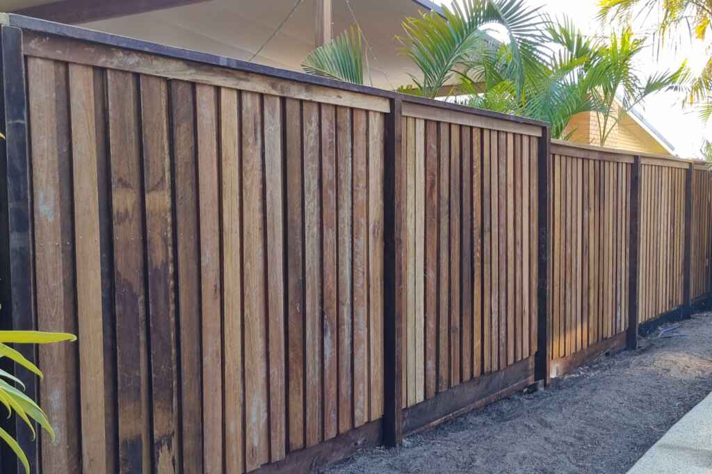 Hardwood Fence