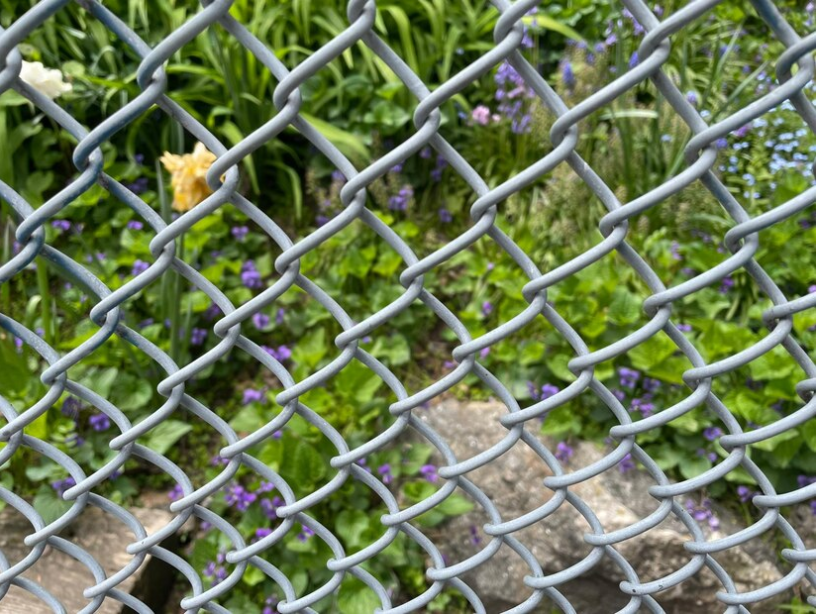 crop protection with pvc chainlink