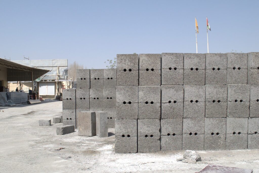 Cement blocks